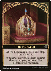 Horror // The Monarch Token [Commander Legends Tokens] | Play N Trade Winnipeg