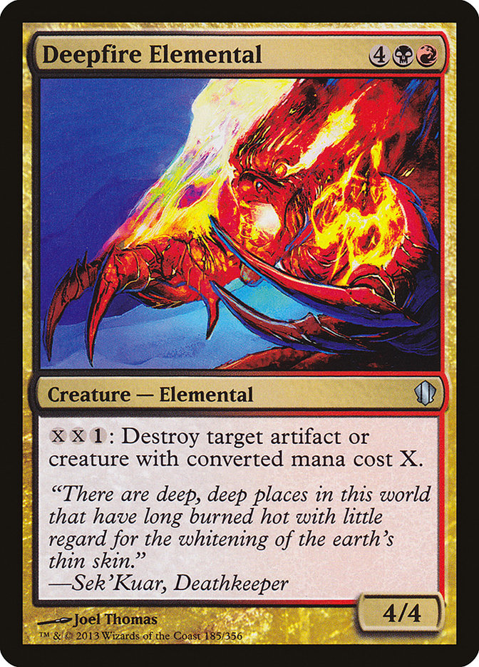 Deepfire Elemental [Commander 2013] | Play N Trade Winnipeg