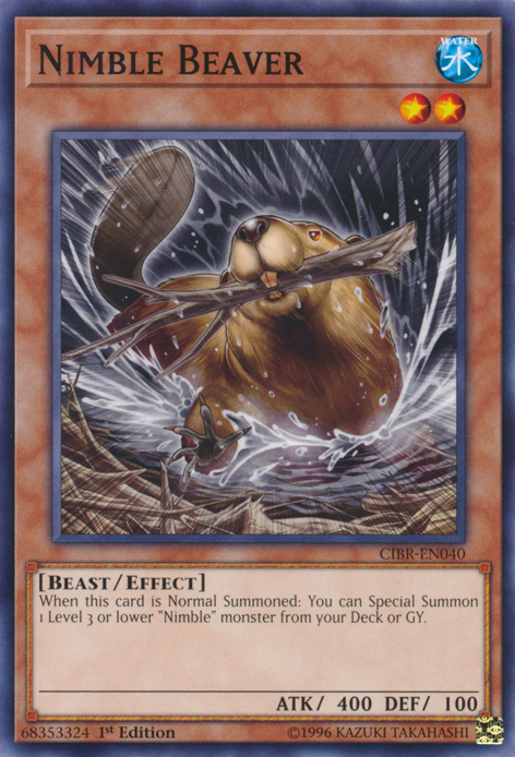 Nimble Beaver [CIBR-EN040] Short Print | Play N Trade Winnipeg
