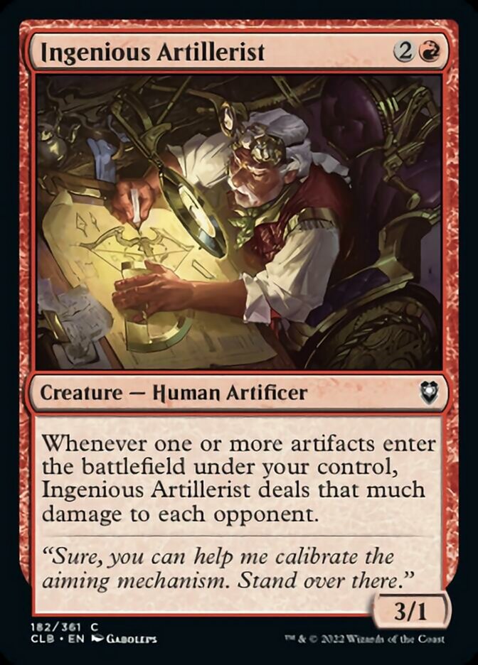 Ingenious Artillerist [Commander Legends: Battle for Baldur's Gate] | Play N Trade Winnipeg