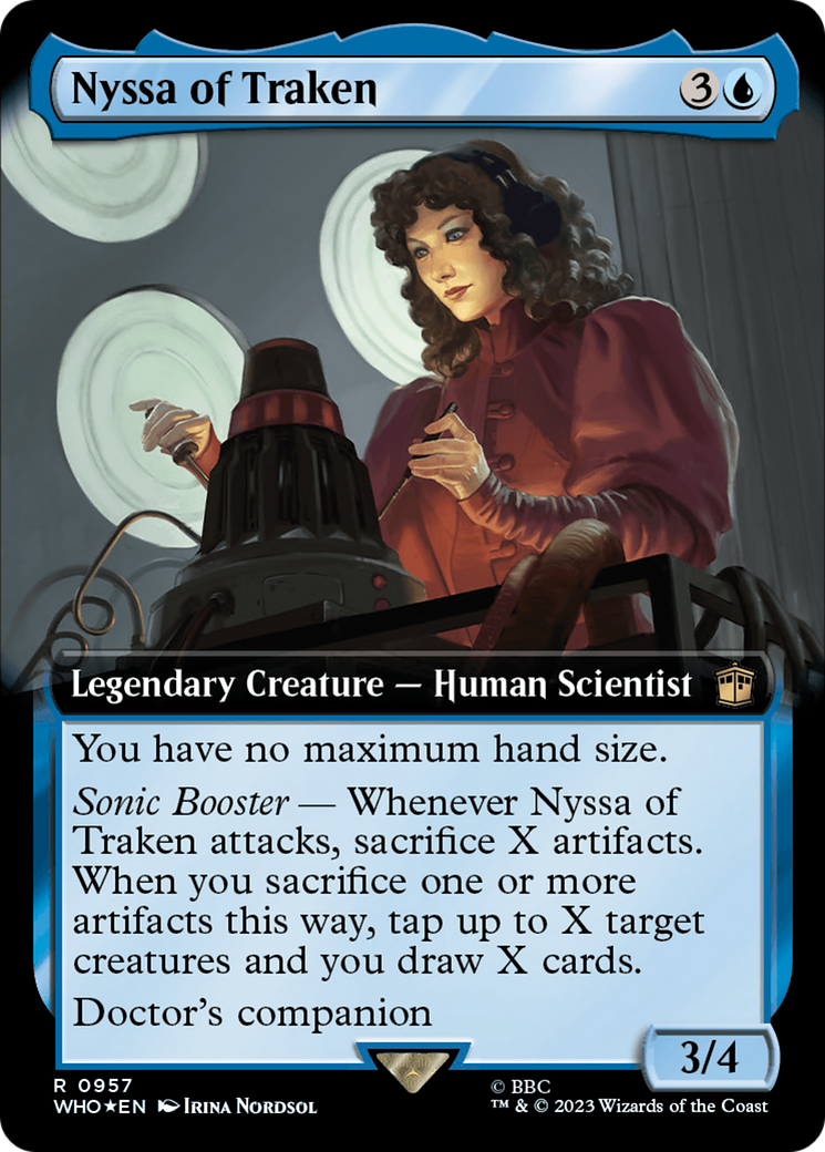 Nyssa of Traken (Extended Art) (Surge Foil) [Doctor Who] | Play N Trade Winnipeg