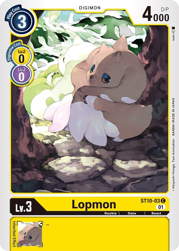 Lopmon [ST10-03] [Starter Deck: Parallel World Tactician] | Play N Trade Winnipeg