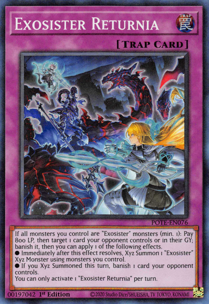 Exosister Returnia [POTE-EN076] Super Rare | Play N Trade Winnipeg