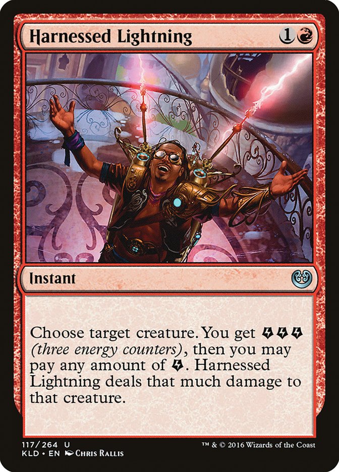 Harnessed Lightning [Kaladesh] | Play N Trade Winnipeg