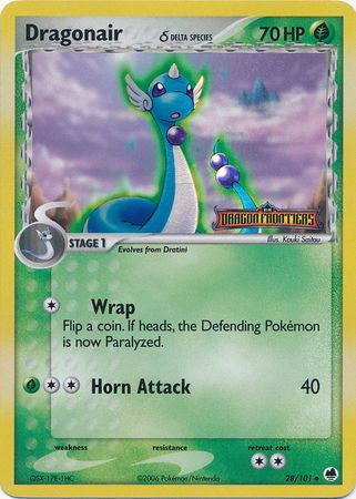 Dragonair (28/101) (Delta Species) (Stamped) [EX: Dragon Frontiers] | Play N Trade Winnipeg