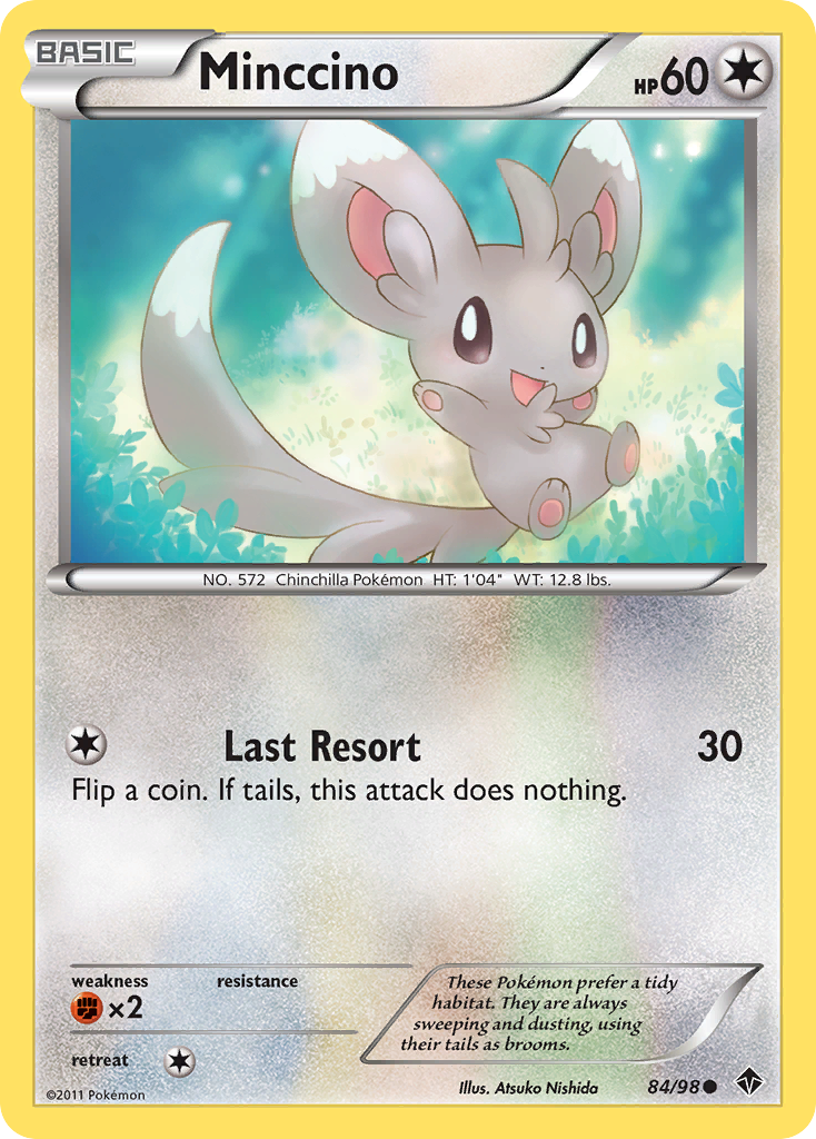 Minccino (84/98) [Black & White: Emerging Powers] | Play N Trade Winnipeg