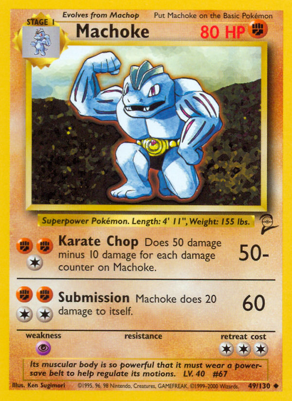 Machoke (49/130) [Base Set 2] | Play N Trade Winnipeg