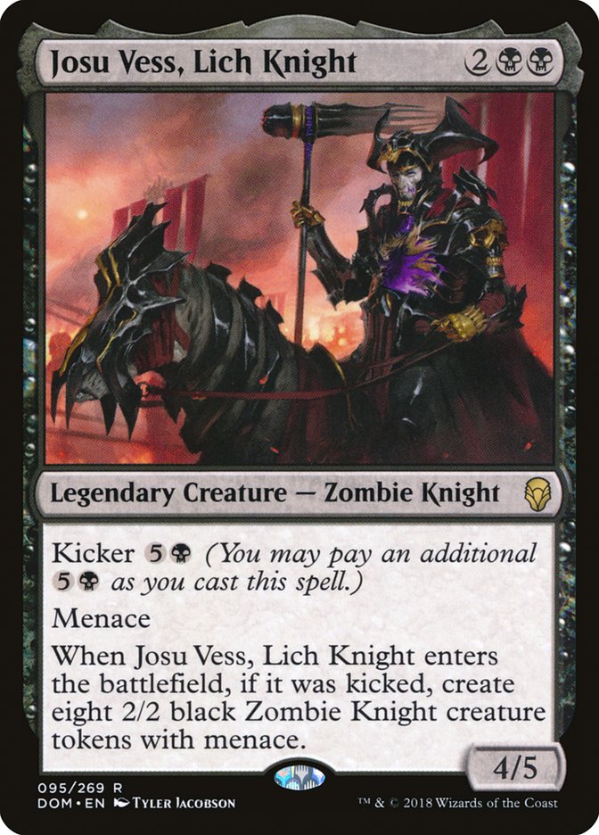 Josu Vess, Lich Knight [Dominaria] | Play N Trade Winnipeg