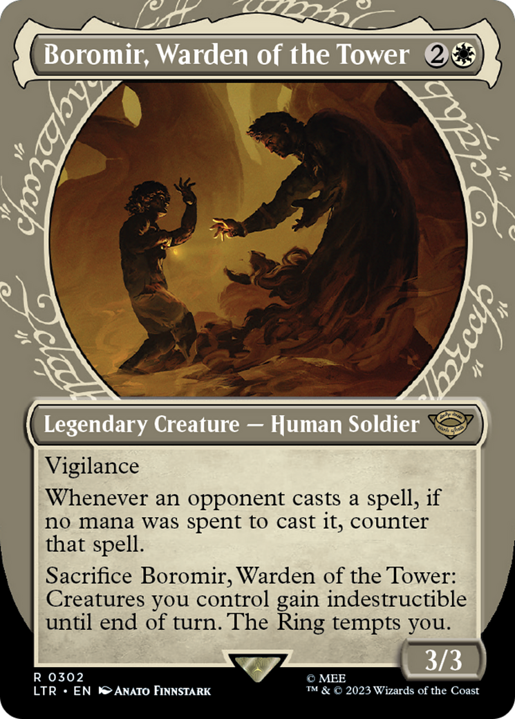 Boromir, Warden of the Tower (Showcase Ring Frame) [The Lord of the Rings: Tales of Middle-Earth] | Play N Trade Winnipeg