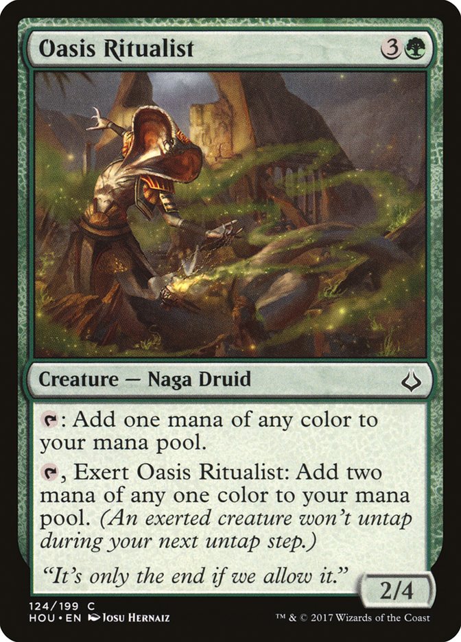 Oasis Ritualist [Hour of Devastation] | Play N Trade Winnipeg