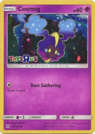 Cosmog (64/149) (Toys R Us Promo) [Sun & Moon: Base Set] | Play N Trade Winnipeg