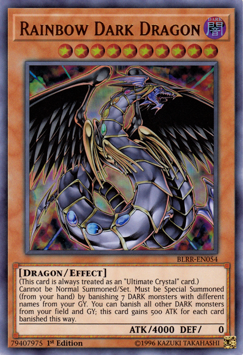 Rainbow Dark Dragon [BLRR-EN054] Ultra Rare | Play N Trade Winnipeg