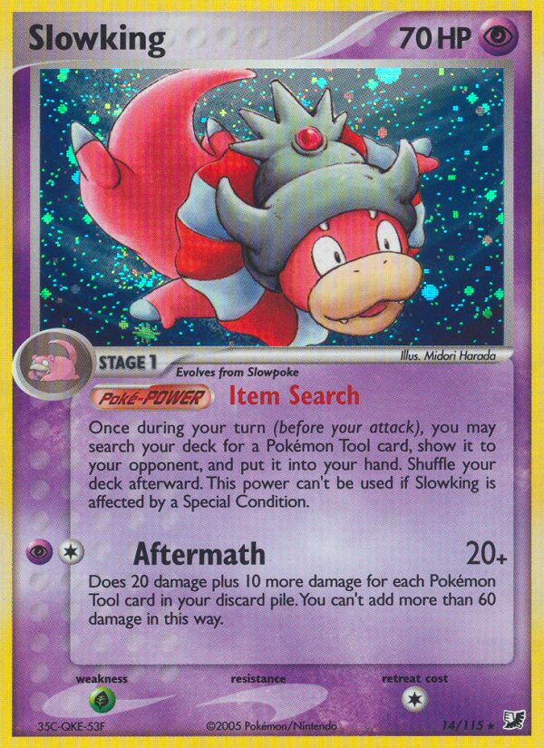 Slowking (14/115) [EX: Unseen Forces] | Play N Trade Winnipeg