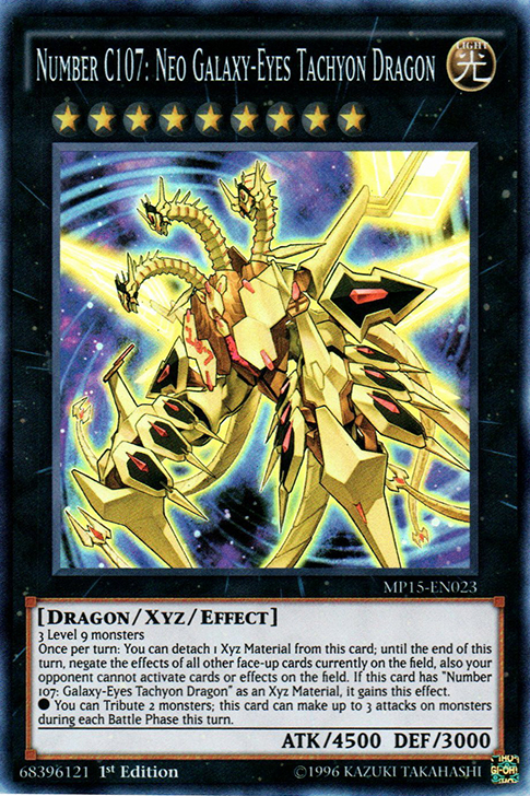 Number C107: Neo Galaxy-Eyes Tachyon Dragon [MP15-EN023] Super Rare | Play N Trade Winnipeg