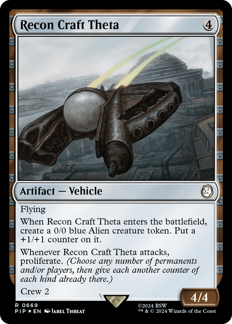 Recon Craft Theta (Surge Foil) [Fallout] | Play N Trade Winnipeg