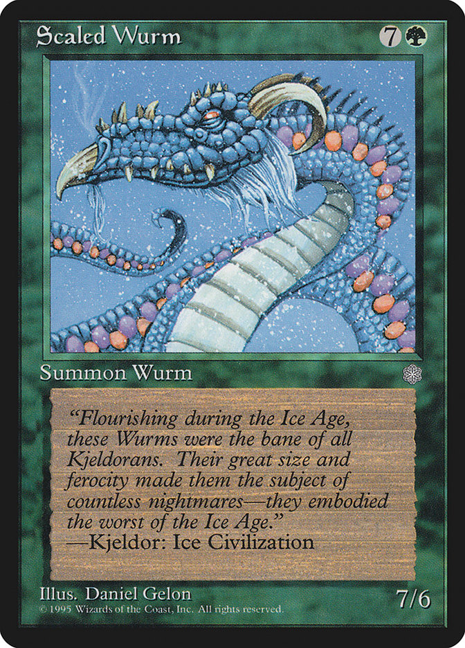 Scaled Wurm [Ice Age] | Play N Trade Winnipeg