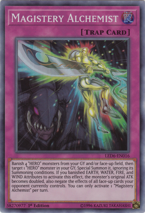 Magistery Alchemist [LED6-EN016] Super Rare | Play N Trade Winnipeg