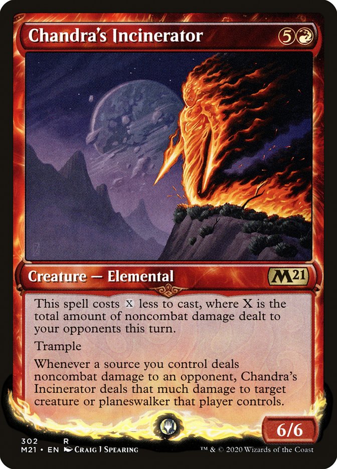 Chandra's Incinerator (Showcase) [Core Set 2021] | Play N Trade Winnipeg