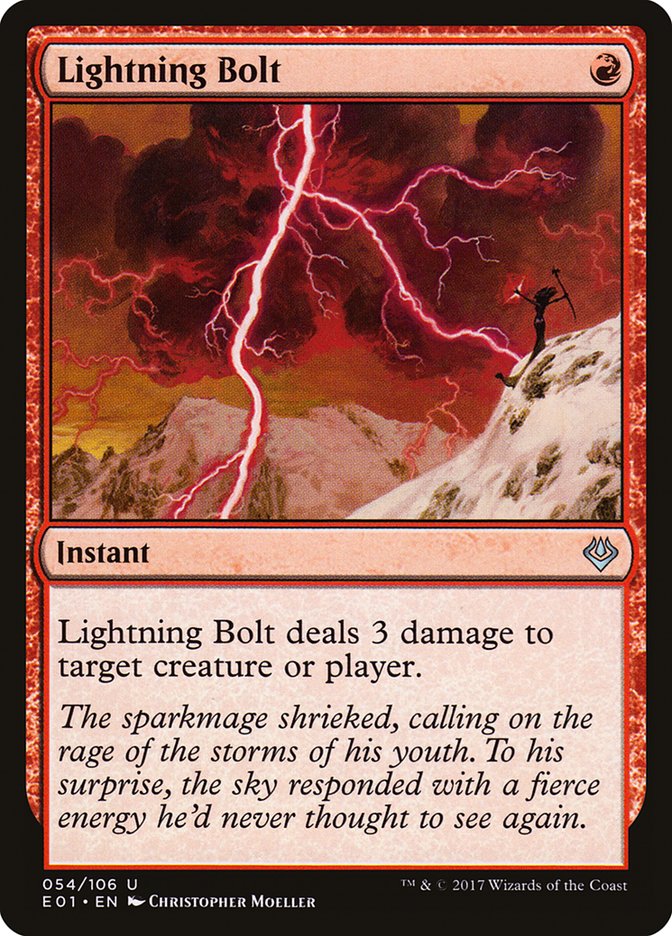 Lightning Bolt [Archenemy: Nicol Bolas] | Play N Trade Winnipeg