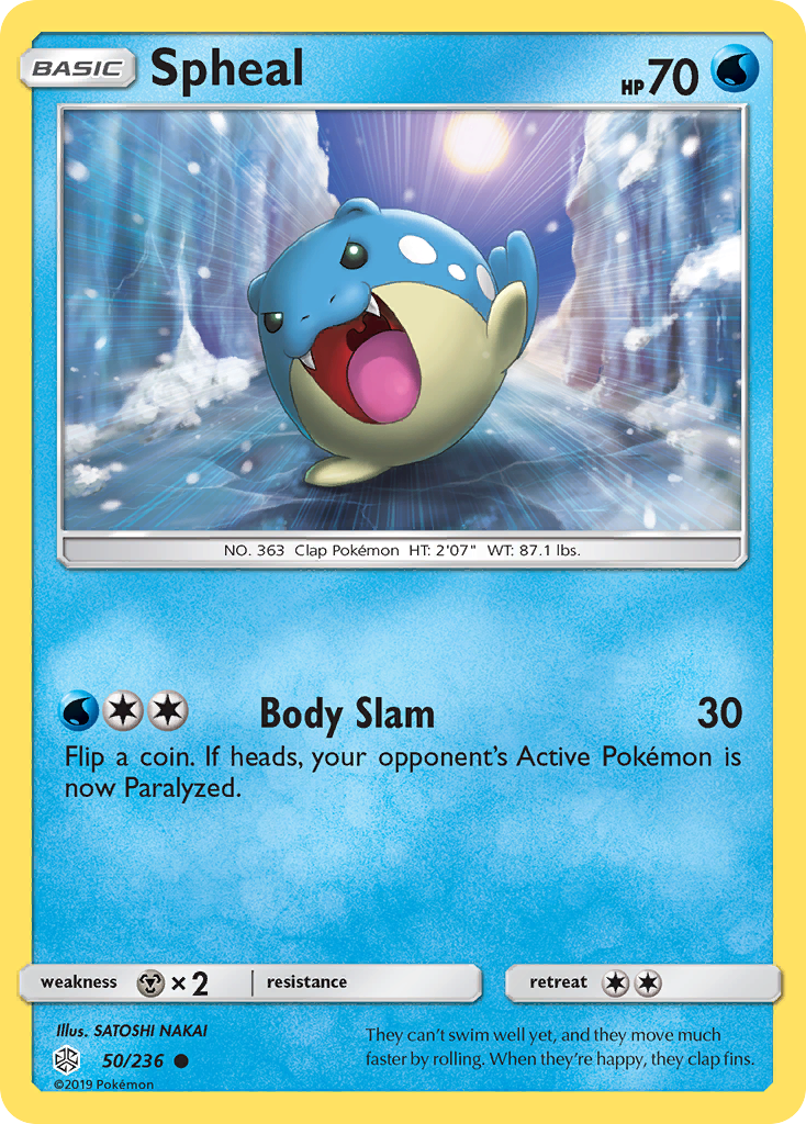 Spheal (50/236) [Sun & Moon: Cosmic Eclipse] | Play N Trade Winnipeg