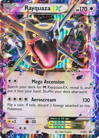 Rayquaza EX (XY69) (Jumbo Card) [XY: Black Star Promos] | Play N Trade Winnipeg