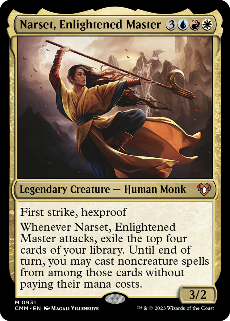 Narset, Enlightened Master [Commander Masters] | Play N Trade Winnipeg