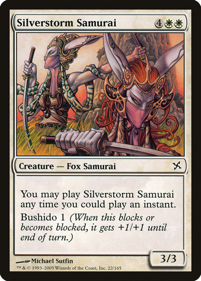 Silverstorm Samurai [Betrayers of Kamigawa] | Play N Trade Winnipeg