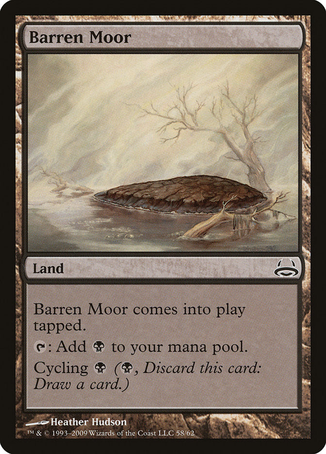 Barren Moor [Duel Decks: Divine vs. Demonic] | Play N Trade Winnipeg
