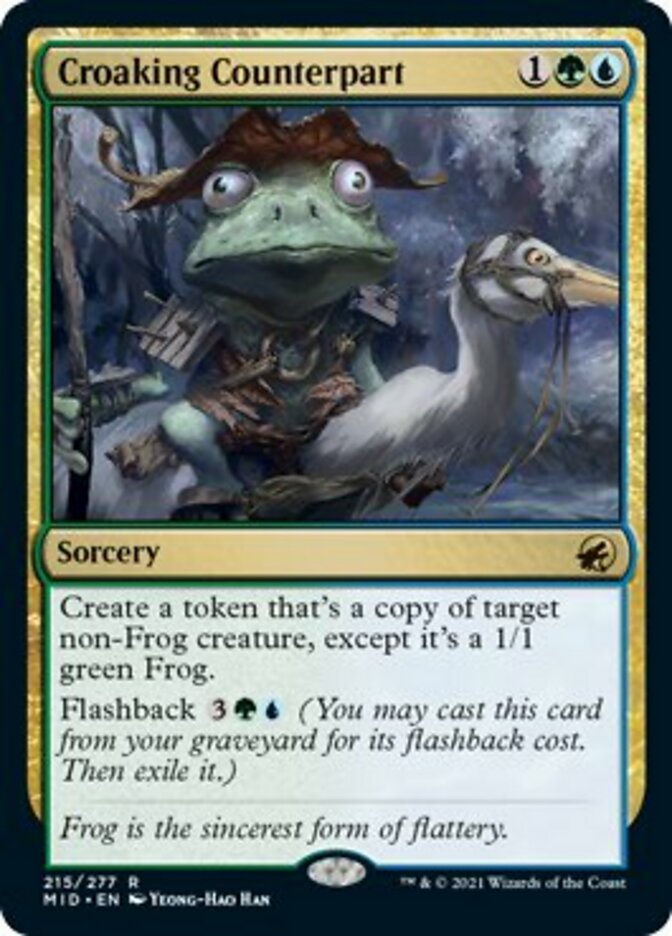 Croaking Counterpart [Innistrad: Midnight Hunt] | Play N Trade Winnipeg
