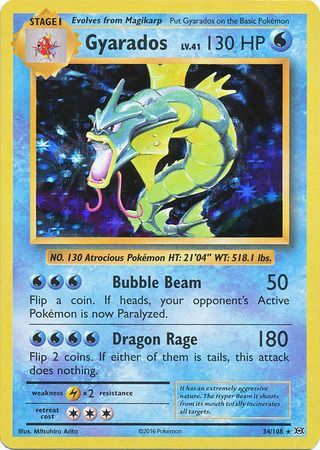 Gyarados (34/108) [XY: Evolutions] | Play N Trade Winnipeg