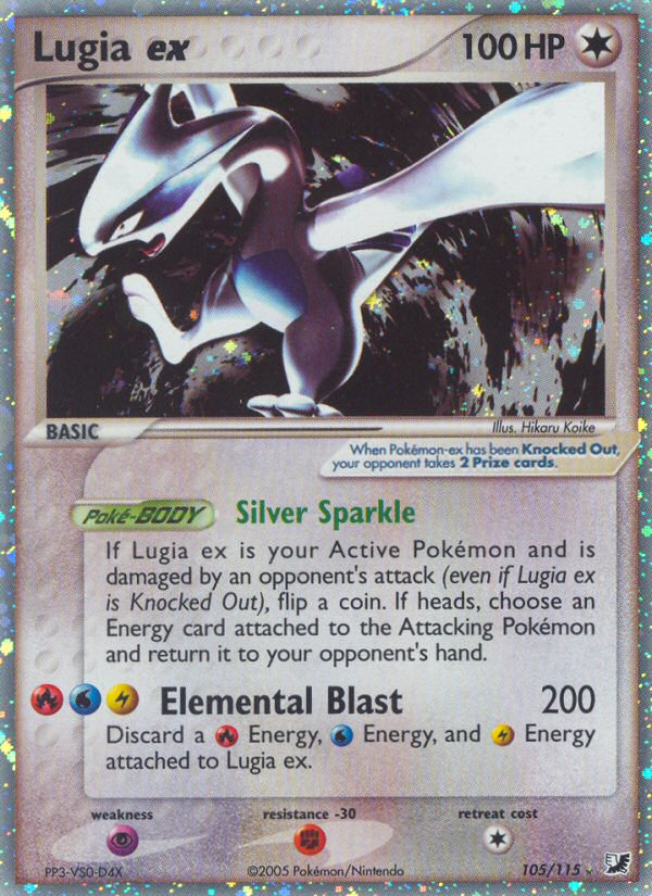 Lugia ex (105/115) [EX: Unseen Forces] | Play N Trade Winnipeg