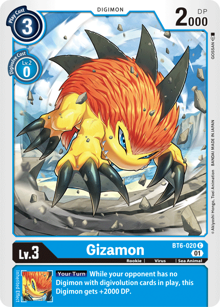 Gizamon [BT6-020] [Double Diamond] | Play N Trade Winnipeg