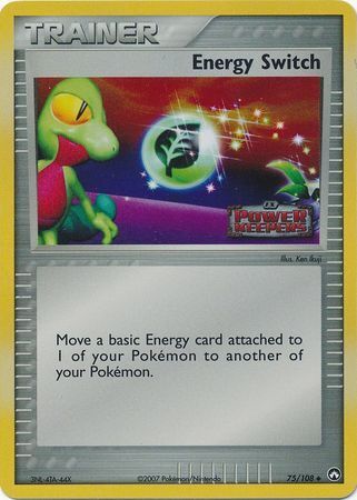 Energy Switch (75/108) (Stamped) [EX: Power Keepers] | Play N Trade Winnipeg