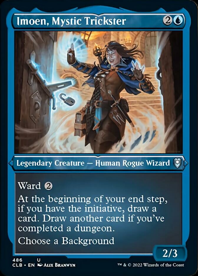 Imoen, Mystic Trickster (Foil Etched) [Commander Legends: Battle for Baldur's Gate] | Play N Trade Winnipeg