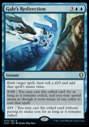Gale's Redirection [Commander Legends: Battle for Baldur's Gate] | Play N Trade Winnipeg