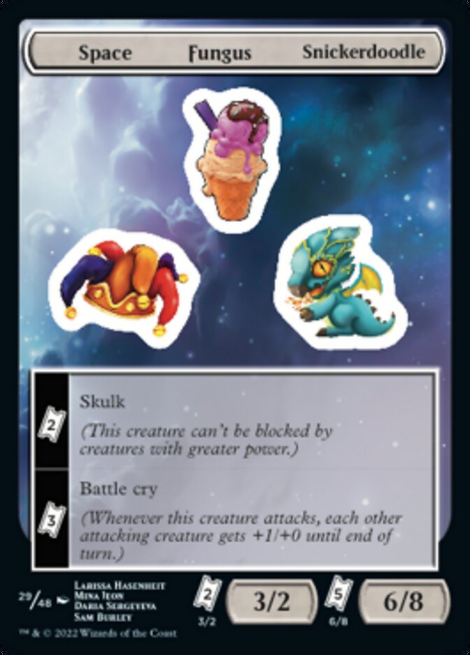 Space Fungus Snickerdoodle [Unfinity Stickers] | Play N Trade Winnipeg