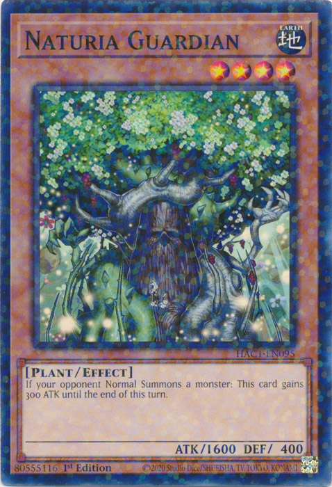 Naturia Guardian (Duel Terminal) [HAC1-EN095] Common | Play N Trade Winnipeg