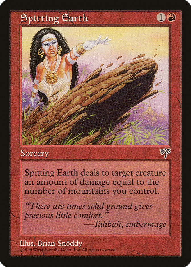 Spitting Earth [Mirage] | Play N Trade Winnipeg