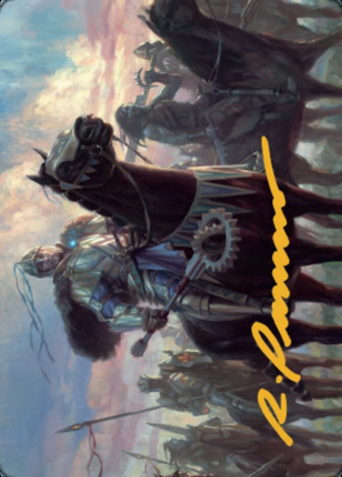 Shanid, Sleepers' Scourge Art Card (Gold-Stamped Signature) [Dominaria United Art Series] | Play N Trade Winnipeg