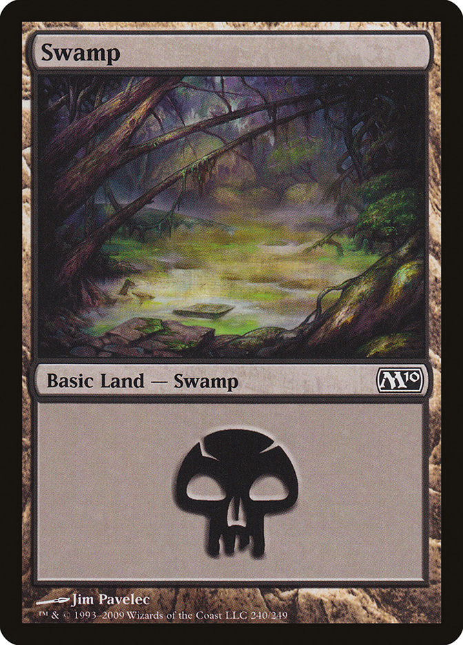 Swamp (240) [Magic 2010] | Play N Trade Winnipeg