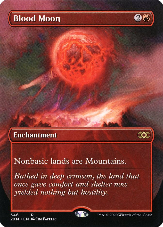 Blood Moon (Toppers) [Double Masters Extended Art] | Play N Trade Winnipeg