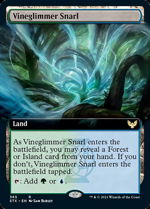 Vineglimmer Snarl (Extended) [Strixhaven: School of Mages] | Play N Trade Winnipeg