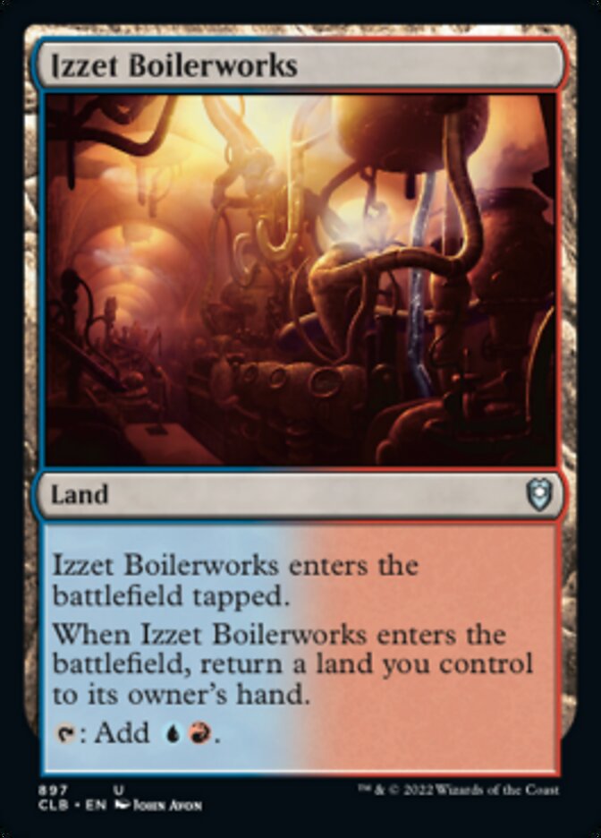 Izzet Boilerworks [Commander Legends: Battle for Baldur's Gate] | Play N Trade Winnipeg