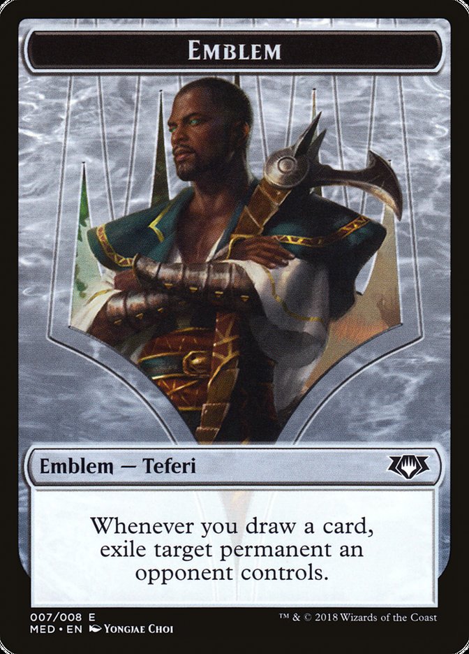 Teferi, Hero of Dominaria Emblem [Mythic Edition Tokens] | Play N Trade Winnipeg