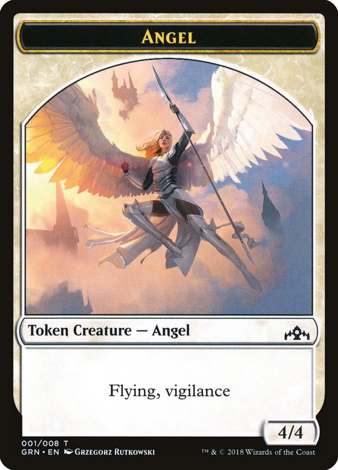 Angel [Guilds of Ravnica Tokens] | Play N Trade Winnipeg