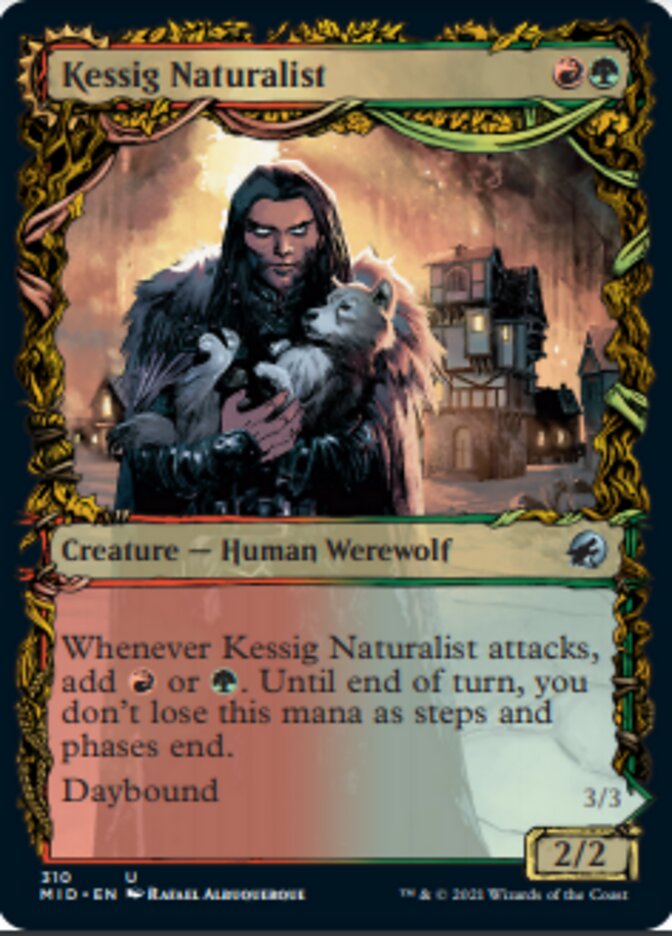 Kessig Naturalist // Lord of the Ulvenwald (Showcase Equinox) [Innistrad: Midnight Hunt] | Play N Trade Winnipeg