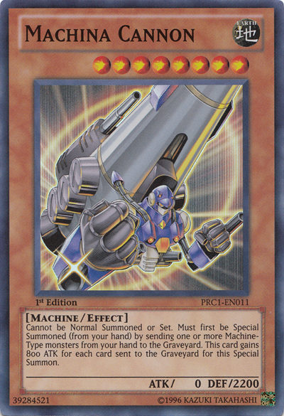 Machina Cannon [PRC1-EN011] Super Rare | Play N Trade Winnipeg