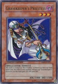 Gravekeeper's Priestess [ABPF-ENSP1] Ultra Rare | Play N Trade Winnipeg