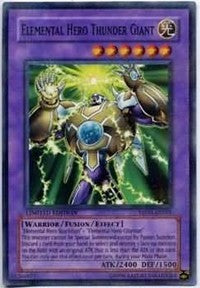 Elemental Hero Thunder Giant [MF01-EN001] Parallel Rare | Play N Trade Winnipeg