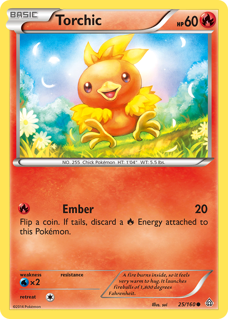 Torchic (25/160) [XY: Primal Clash] | Play N Trade Winnipeg